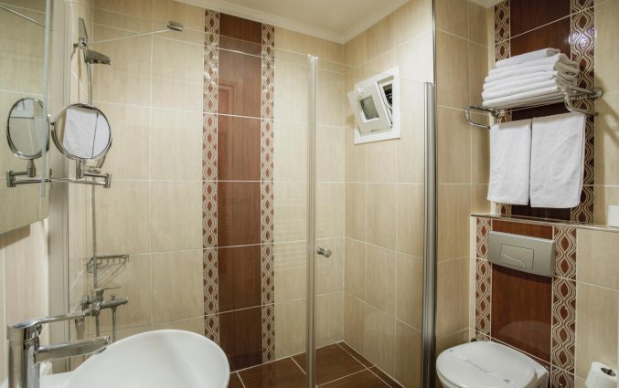 Badkamer van Hotel Raymond Istanbul