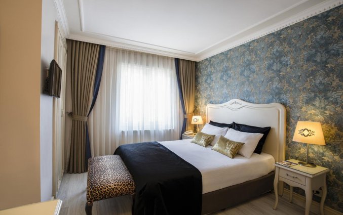Tweepersoonskamer van Hotel Raymond Istanbul