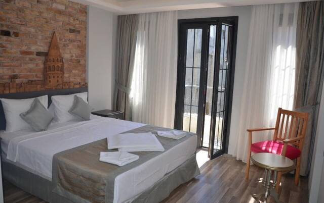 Tweepersoonskamer van Appartementen A Plus Residence in Istanbul