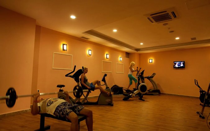 Fitnessruimte van Resort Narcia in Side