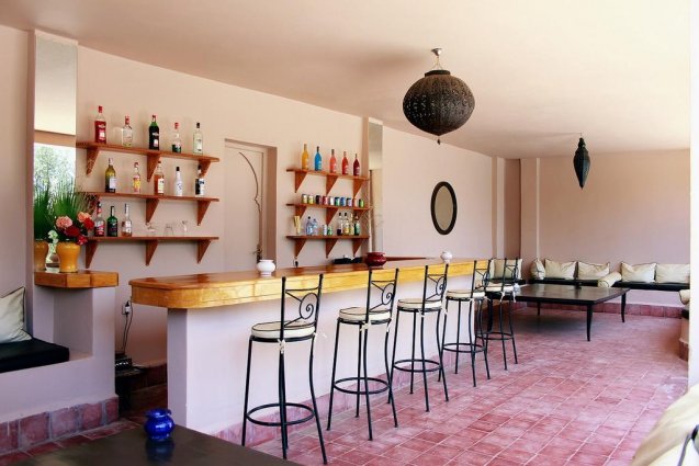 Bar van Riad La Maison Des Oliviers Marrakech