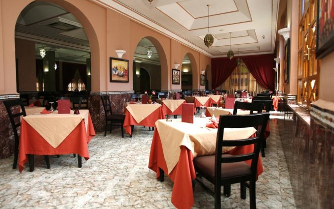 Het restaurant van Hotel Diwane Marrakech
