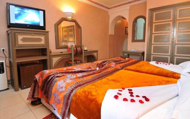 Tweepersoonskamer van Hotel Diwane Marrakech