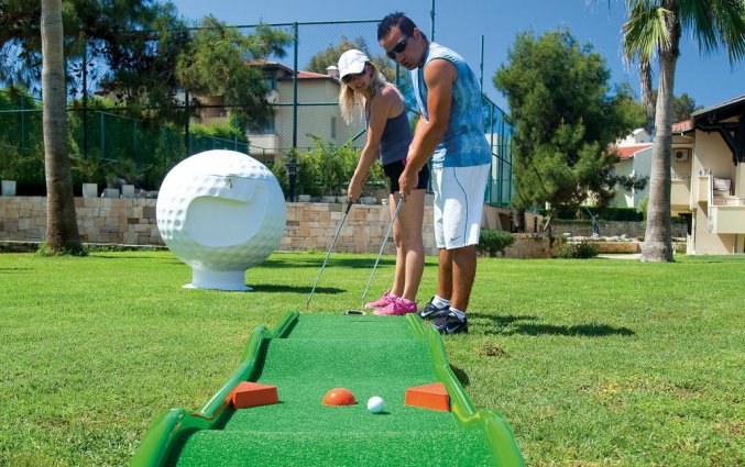 Minigolf van Hotel Melas Holiday Village in Side