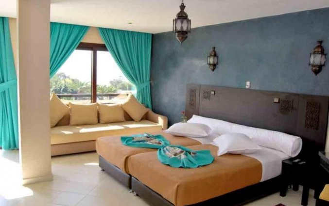 Tweepersoonskamer van Hotel Suite Tilila in Agadir