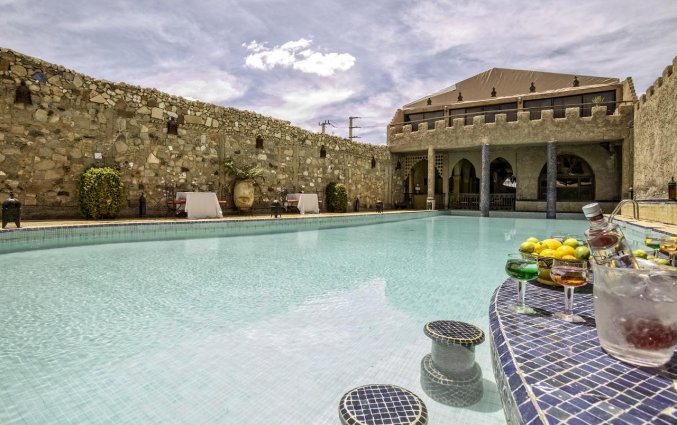 Buitenzwembad van Hotel Kasbah Le Mirage in Marrakech