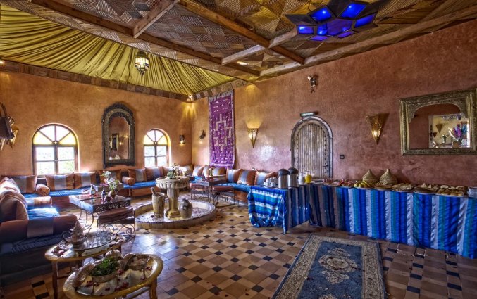 Restaurant van Hotel Kasbah Le Mirage in Marrakech