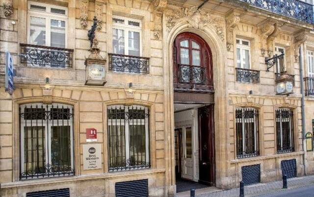 Gebouw van Hotel Best Western Grand Francais Bordeaux