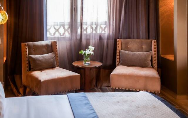 Tweepersoonskamer van Hotel & Spa Hivernage in Marrakech