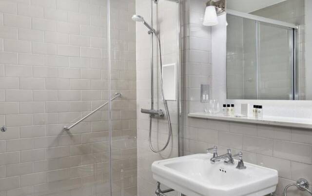 Badkamer van Hotel The Midland Manchester