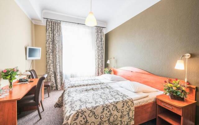 Tweepersoonskamer van Hotel Polania Wroclaw