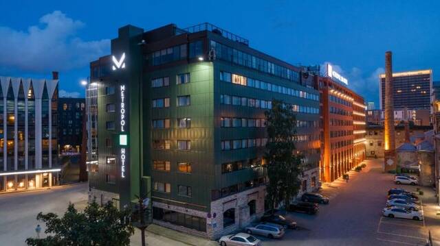 Gebouw van Hotel Metropol Tallinn