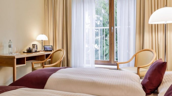 Standaard tweepersoonskamer in Hotel Dorint City Salzburg