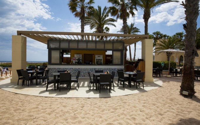 Strandbar bij Hilton Malta