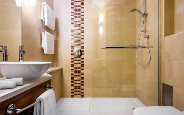 Badkamer van Hilton Garden Inn Krakau