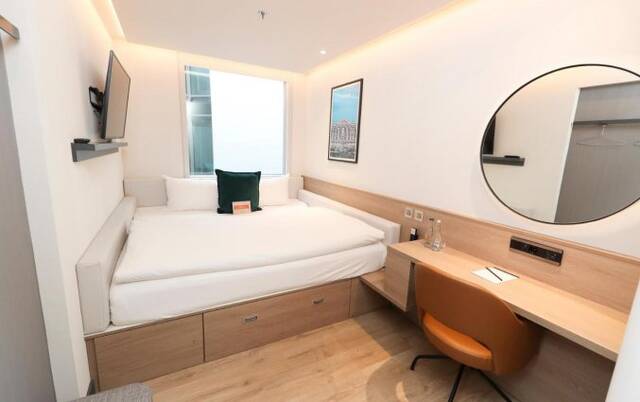 Tweepersoonskamer van Marlin Hotel Stephens Green
