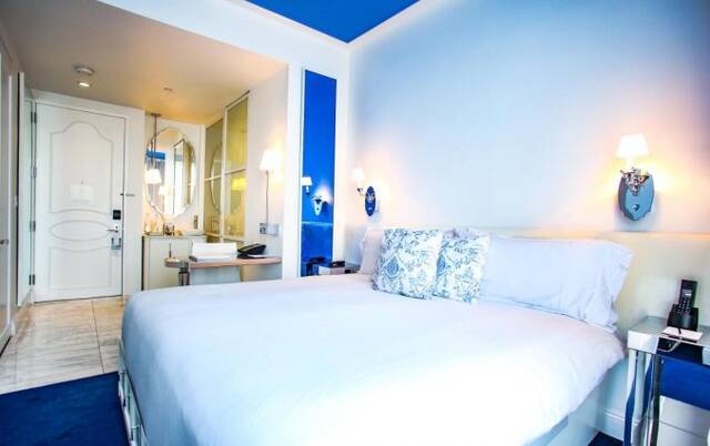 Tweepersoonskamer van hotel NoMo SoHo