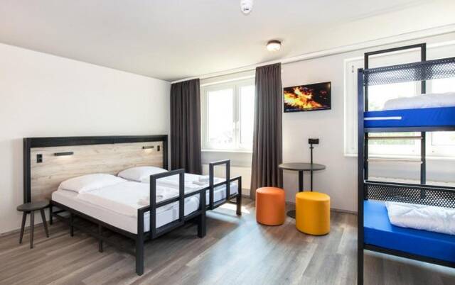 Familiekamer a&o Berlin Hauptbahnhof