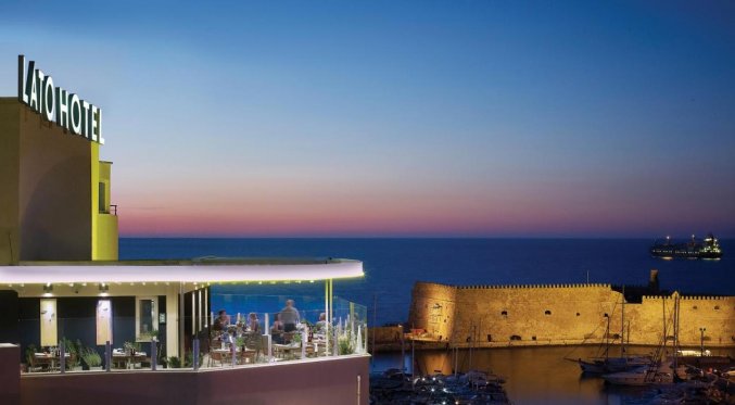 Uitzicht van Lato Boutique Hotel Heraklion