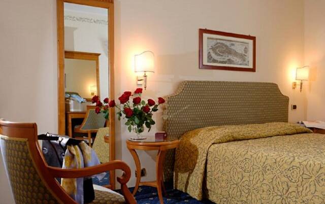 Tweepesoonskamer van Hotel Plaza Venice