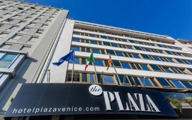 Tweepesoonskamer van Hotel Plaza Venice