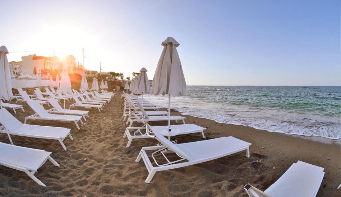 Strand van Golden Beach Chersonissos