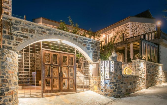 Ingang van Balsamico Traditional Suites Chersonissos