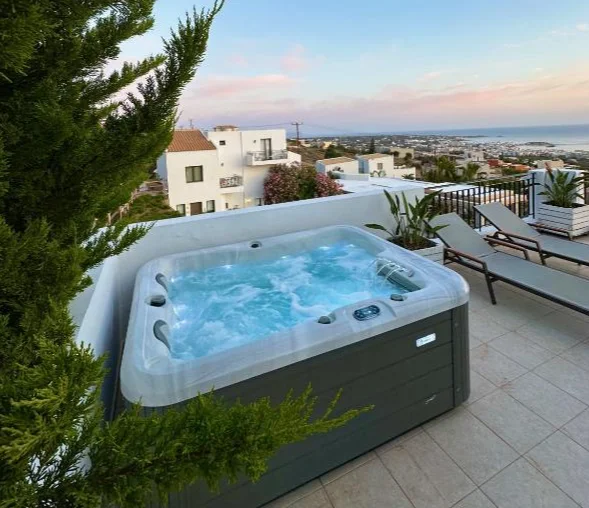 Hotel Creta Blue Boutique bubbelbad 