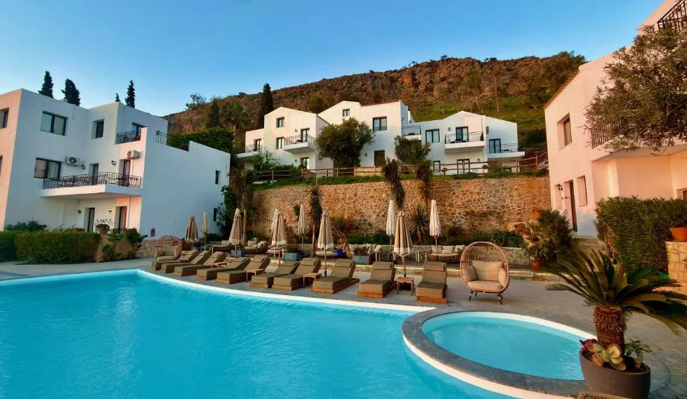 Hotel Creta Blue Boutique zwembad