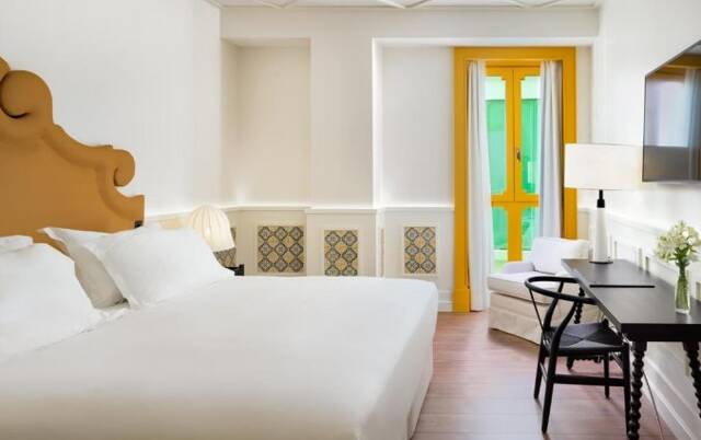 Tweepersoonskamer van Hotel H10 Casa de la Plata Sevilla