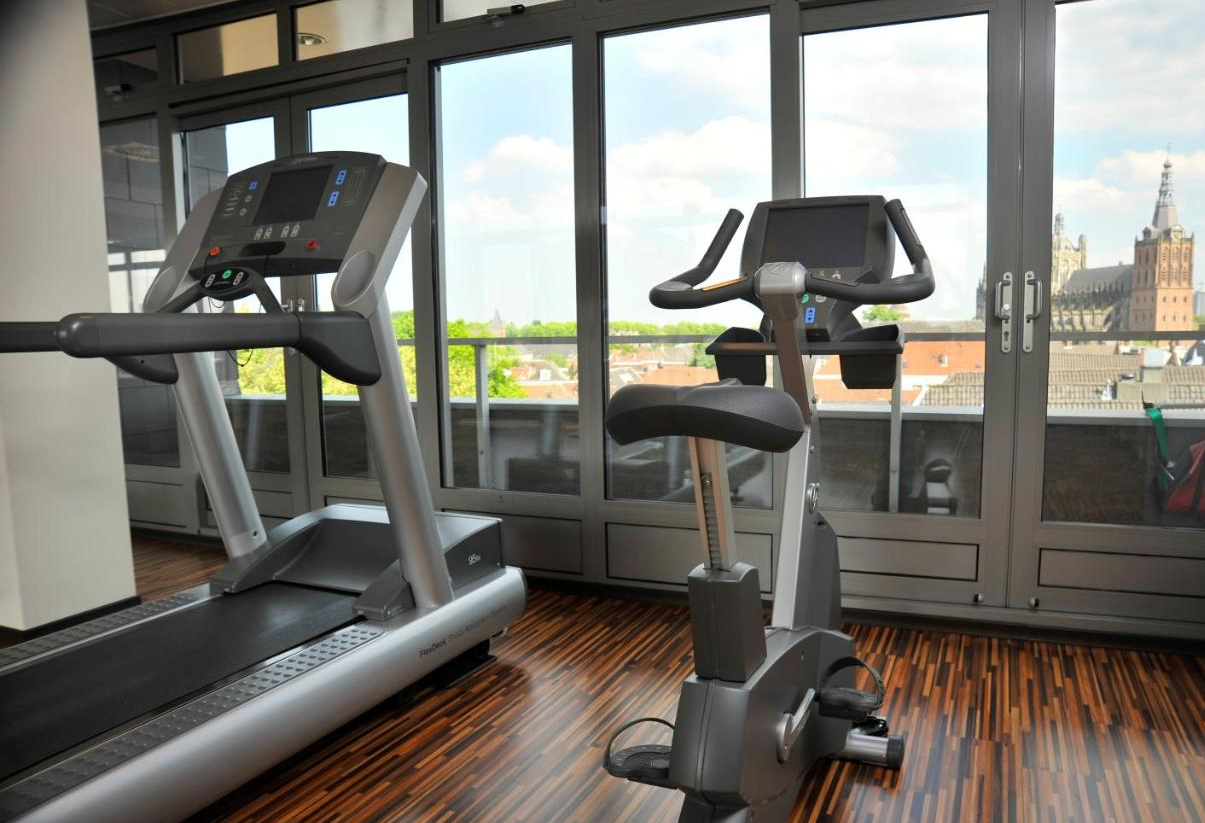 Fitnessruimte van Hotel Golden Tulip Central s Hertogenbosch