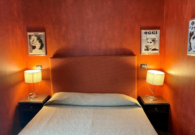 Kamer van Hotel Il Guercino Bologna