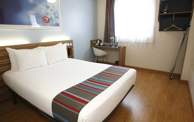 Tweepersoonskamer van Hotel Travelodge Poblenou in Barcelona