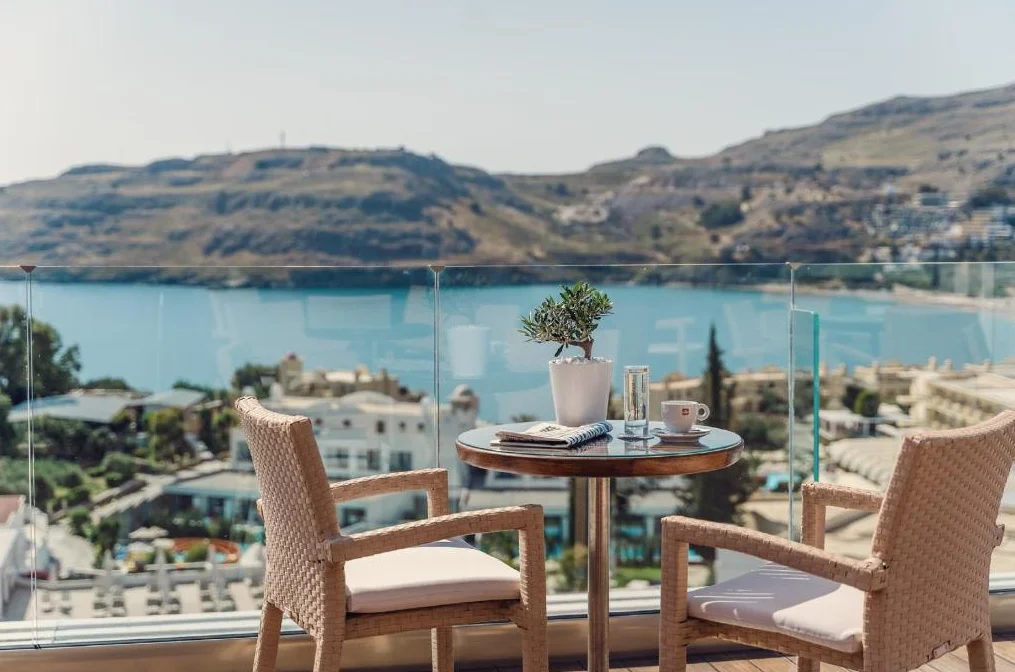 Lindos Village Resort & Spa - Adults Only terras