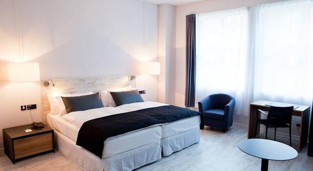 Tweepersoonskamer van Hotel Catolonia Berlin Mitte in Berlijn