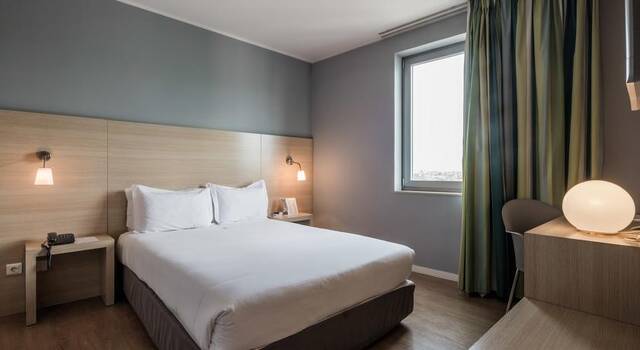 Tweepersoonskamer van Hotel Clip Gaia Porto in Porto