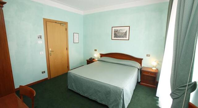 Tweepersoonskamer van Hotel Adriatic in Rome