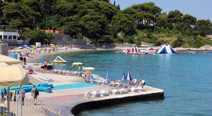 Strand bij Hotel Vis in Dubrovnik