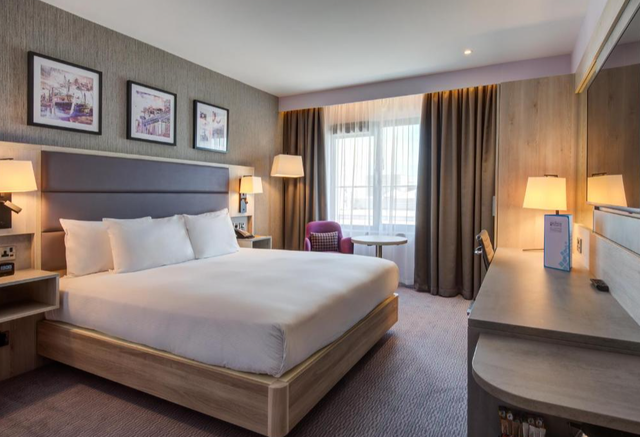 Tweeperoonskamer Hilton Garden Inn Dublin City Centre