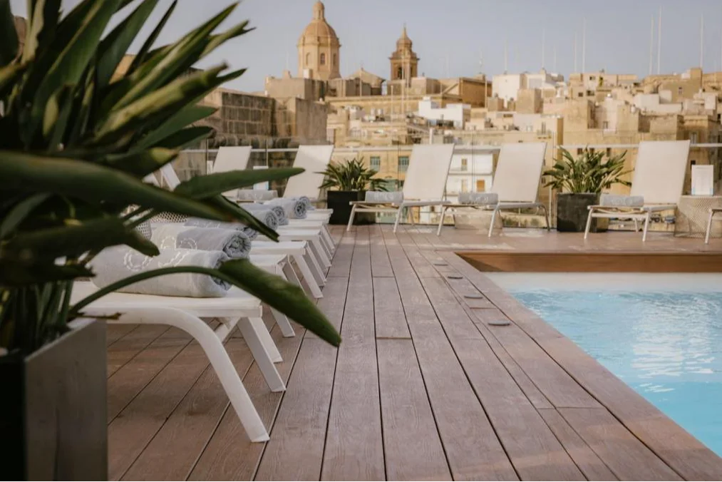 Hotel Cugo Gran Macina Grand Harbour ligbedden 
