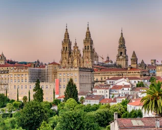 Santiago de Compostela uitzicht