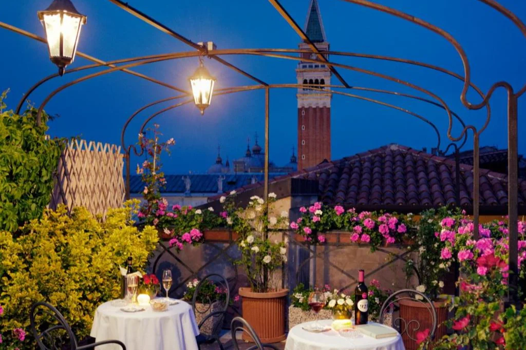 Hotel Firenze Venetië Uitzicht