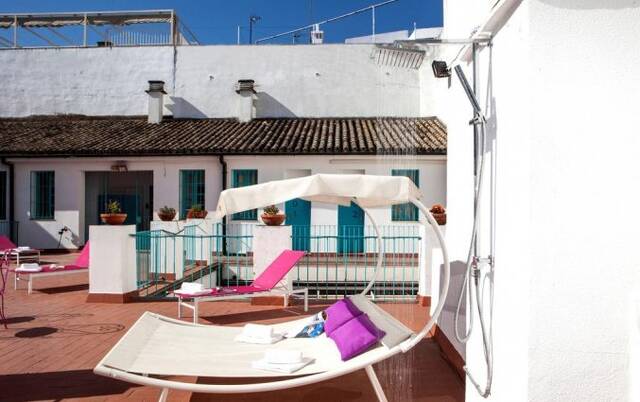 Dakterras van Hotel Casual Sevilla de Las Letras in Sevilla