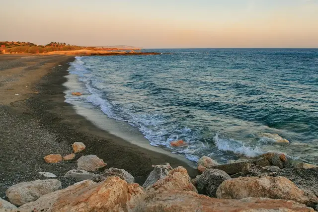 sunset sea