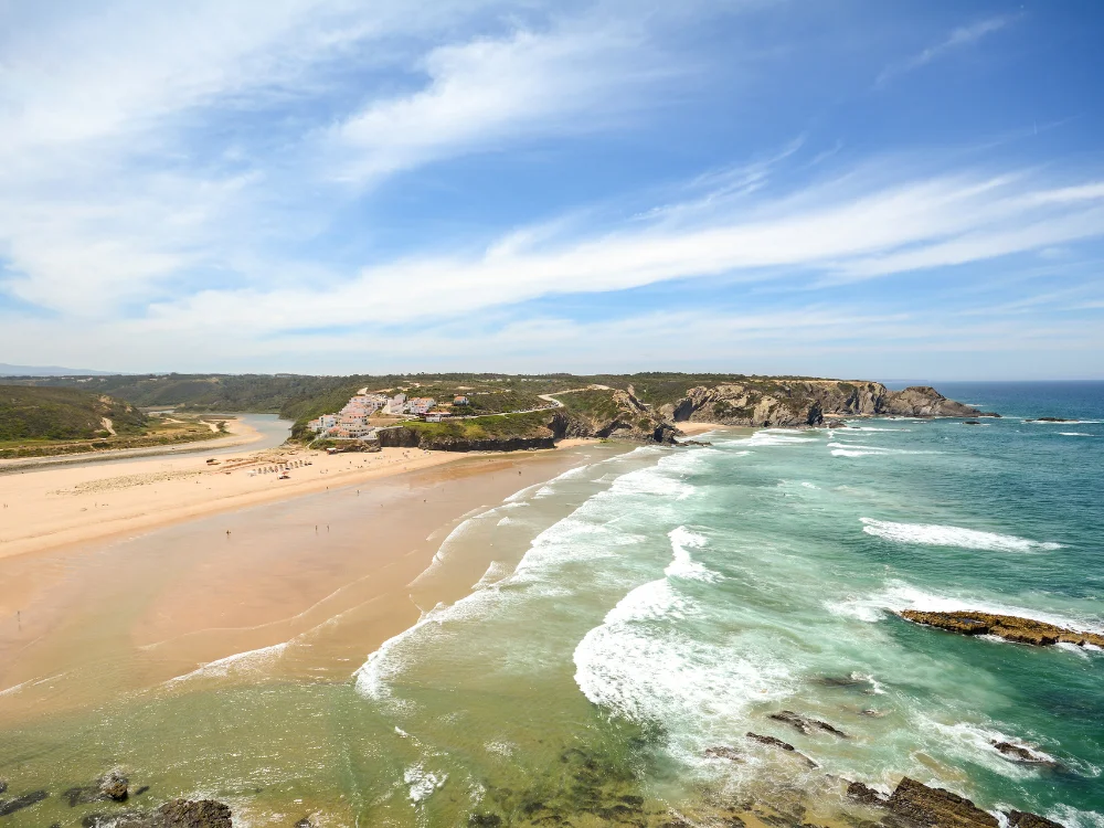 Ruwe zee Portugal