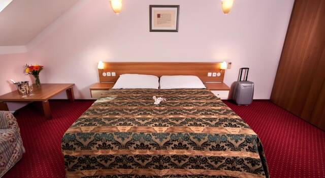 tweepersoonsbed van Hotel Residence Select Praag