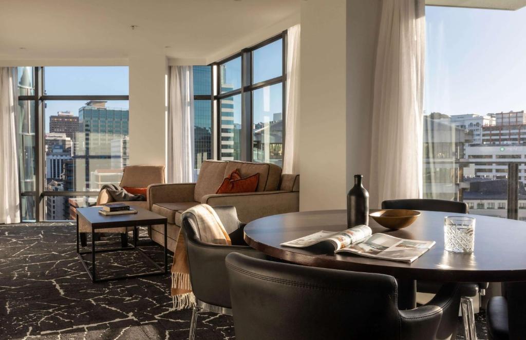 Koffie- en theefaciliteiten in alle kamers van Tongariro Suites