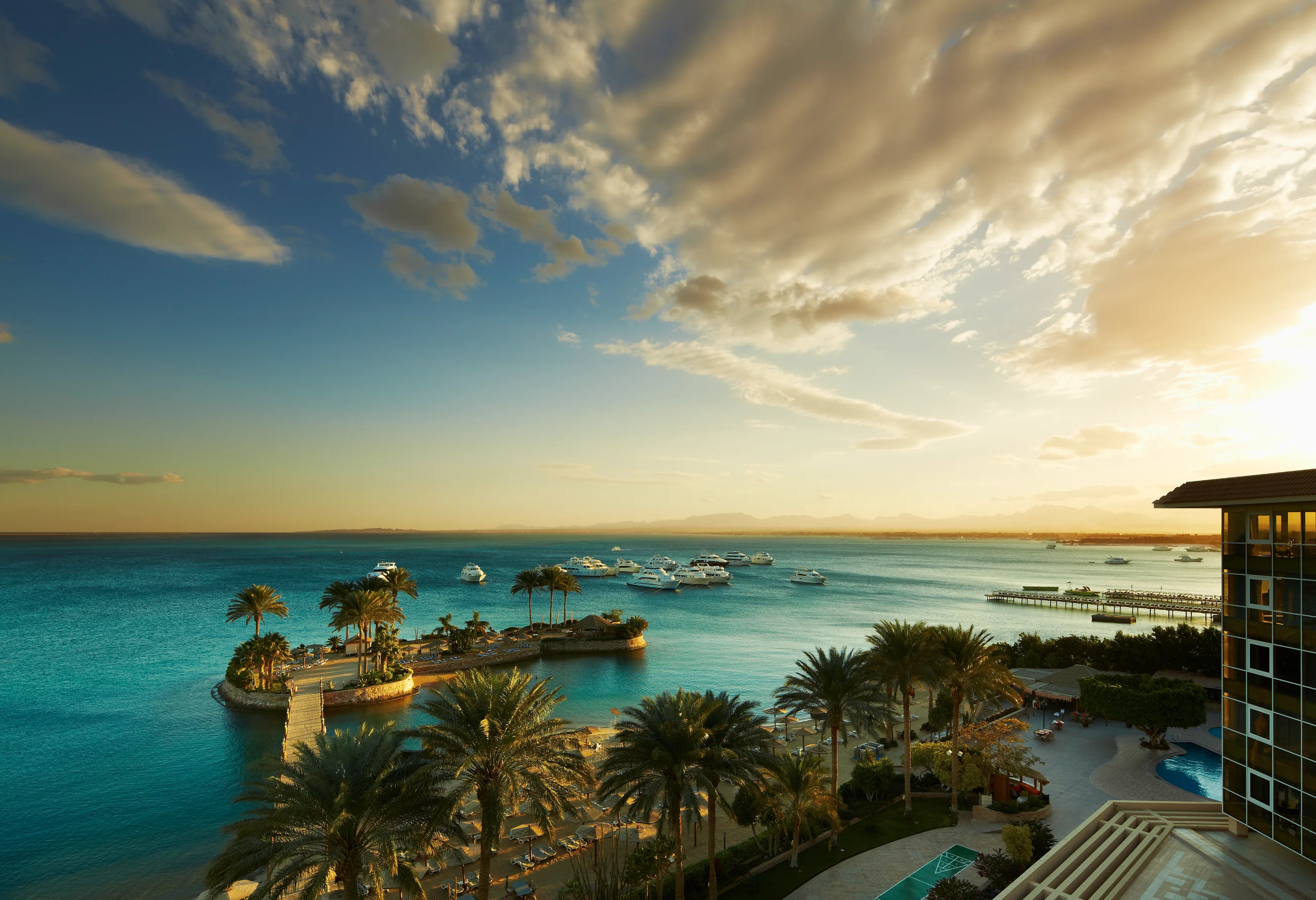 Mariott Beach Resort - overzicht