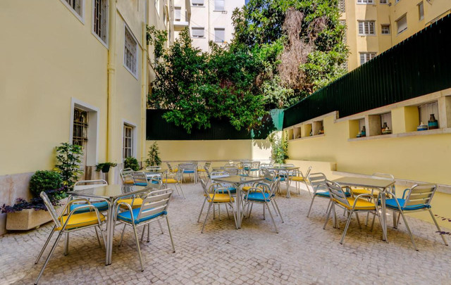 Terras van Hotel Avenida Park Lissabon