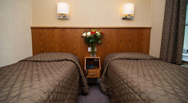 Tweepersoonskamer van Hotel Orchard Paddington Londen